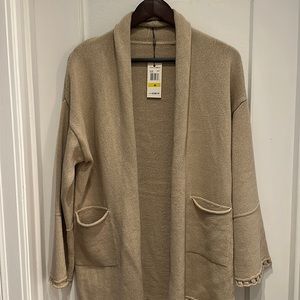 Leon Max Medium Linen/cotton Cardigan